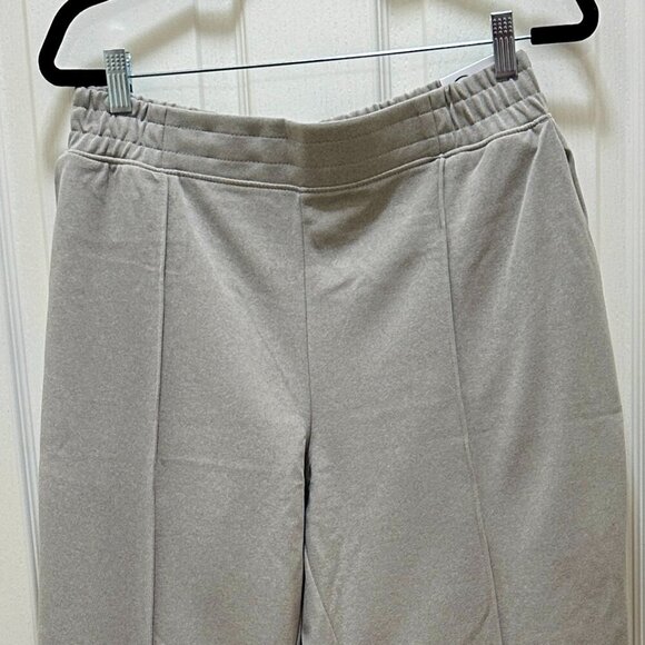 New Mondetta Women's Pin-tuck Pant Size XL Beige Strait Leg Moisture Wicking - Picture 3 of 12